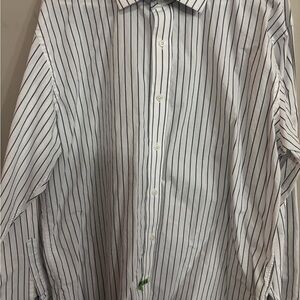 Classic Striped Button Down Shirt for Men